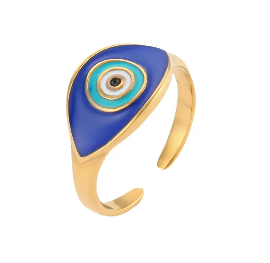 Evil Eye "Nazar" Ring  by Raw Spiritual