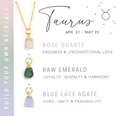 Raw Stone Zodiac Pendant Set  by Raw Spiritual