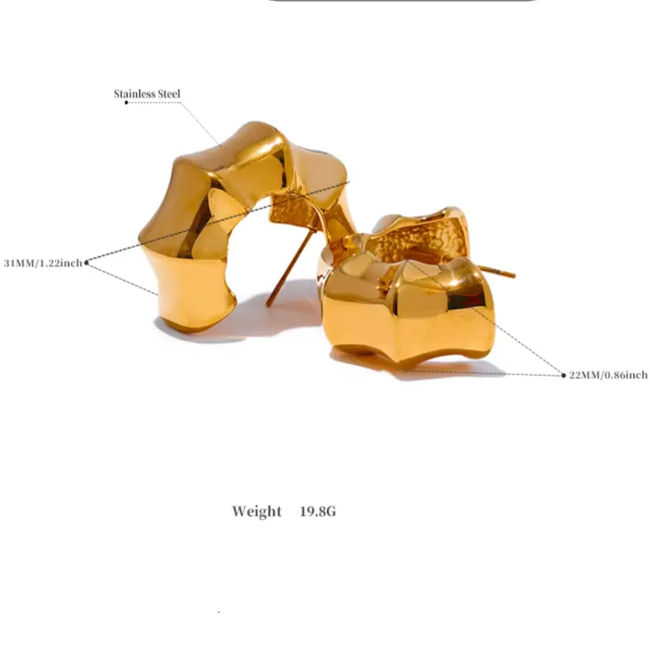 Ingrid Earrings  by Raw Spiritual