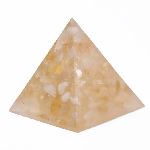 Citrine Pyramid for Prosperity - Raw Spiritual
