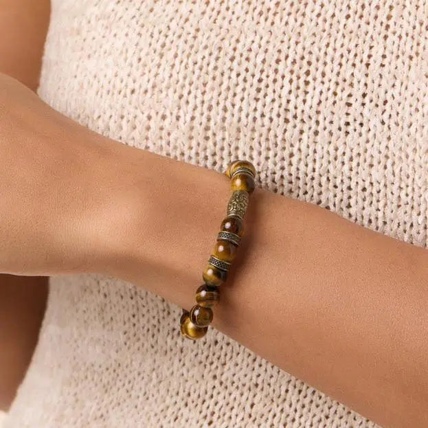 Tiger Eye Bracelet for strength and courage Yiwu Shanmei Jane