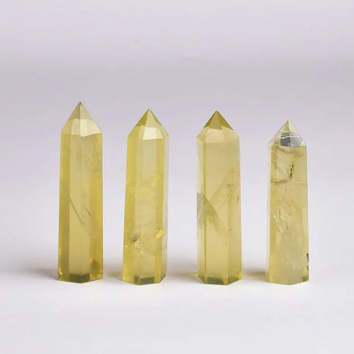 Citrine Hexagon Point Pencil for Abundance Yiwu Shanmei Jane