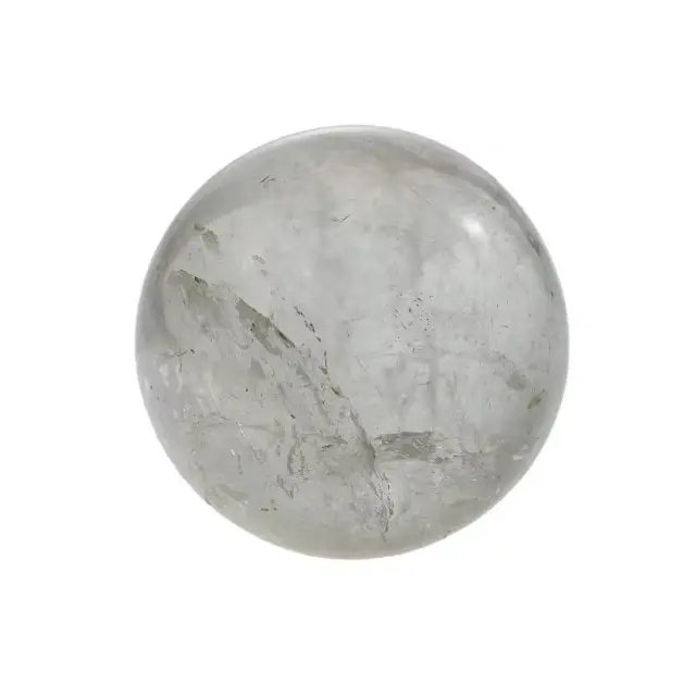 Clear Quartz Sphere for Clarity - Raw Spiritual