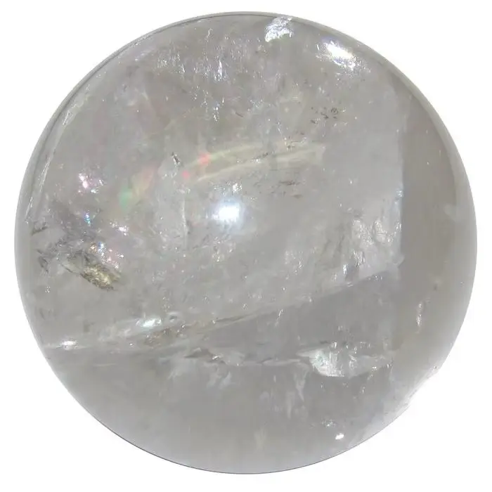 Clear Quartz Sphere for Clarity - Raw Spiritual
