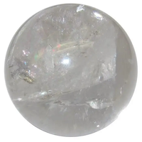 Clear Quartz Sphere for Clarity - Raw Spiritual