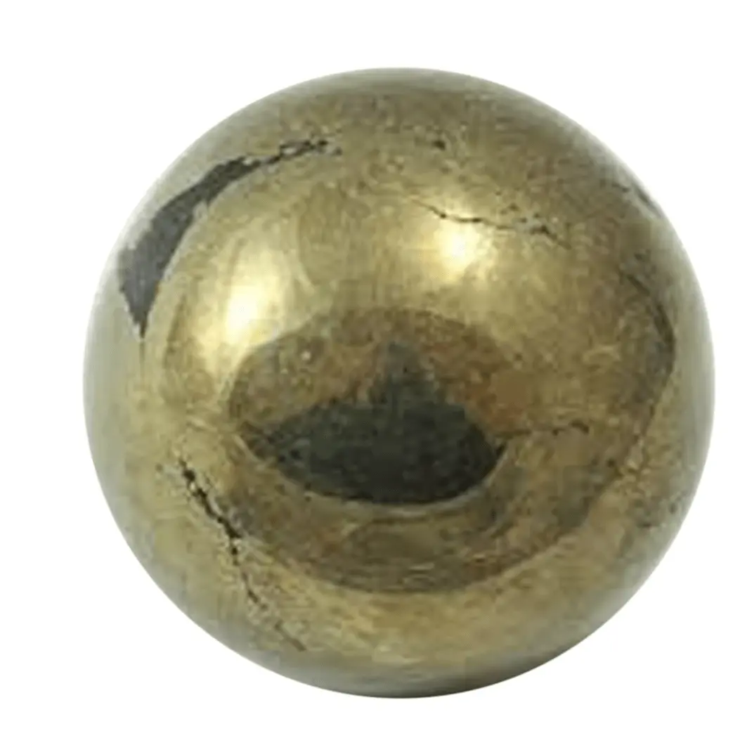 Pyrite Sphere tor Wealth & Prosperity - Raw Spiritual