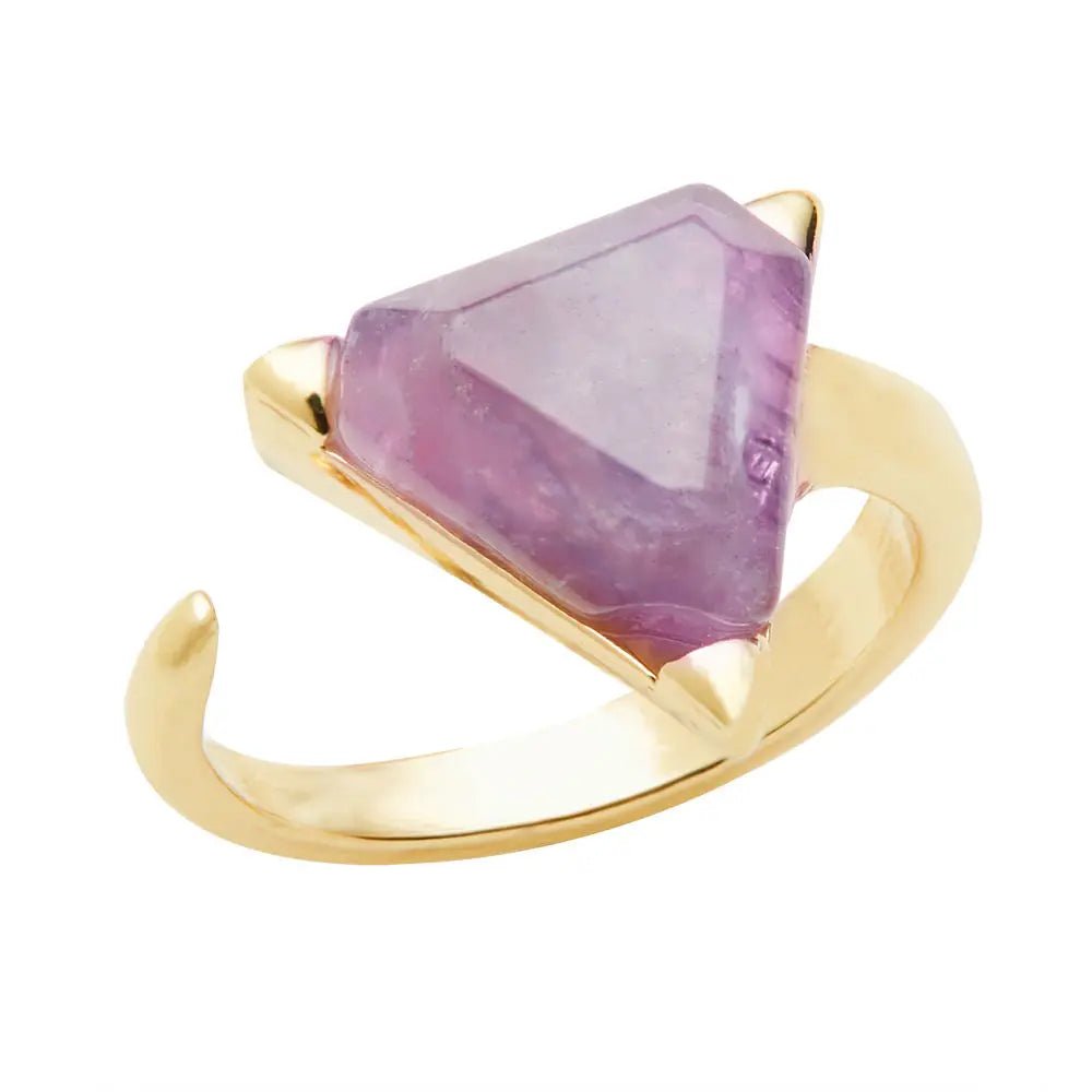 Amethyst Ring for Healing & Meditation Yiwu Shanmei Jane