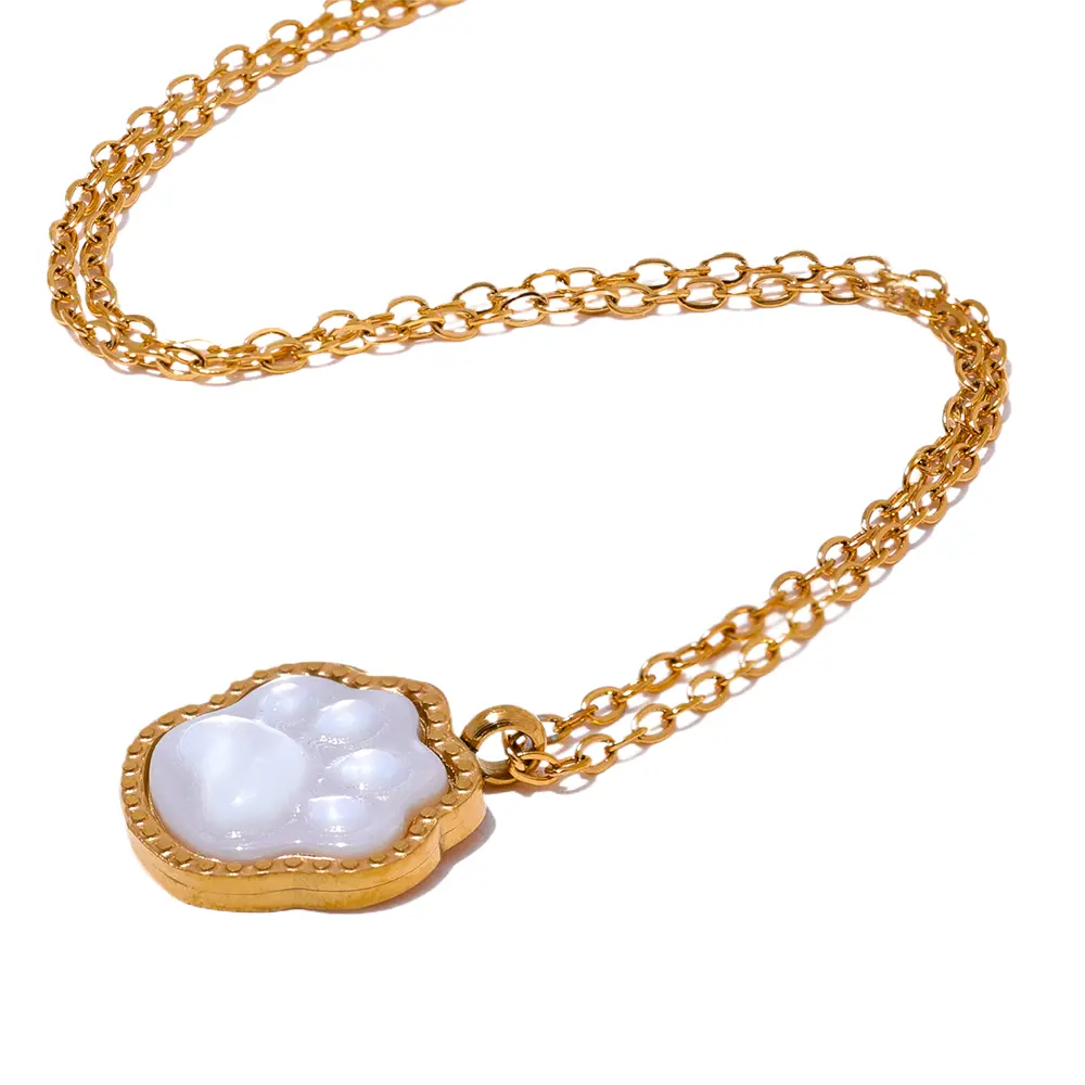 Paw Pendant Necklace Yiwu Jinyou VIMI