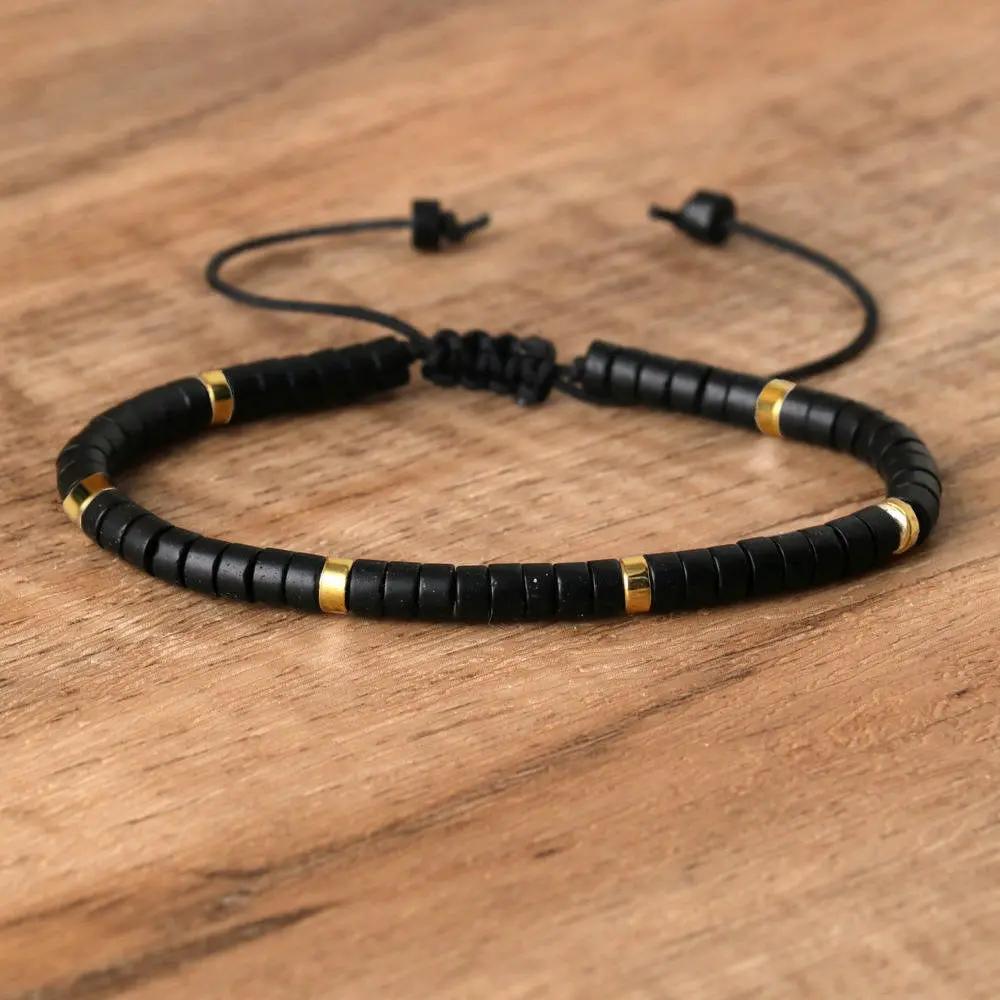 Black Obsidian Braided Bracelet for Protection  by Raw Spiritual