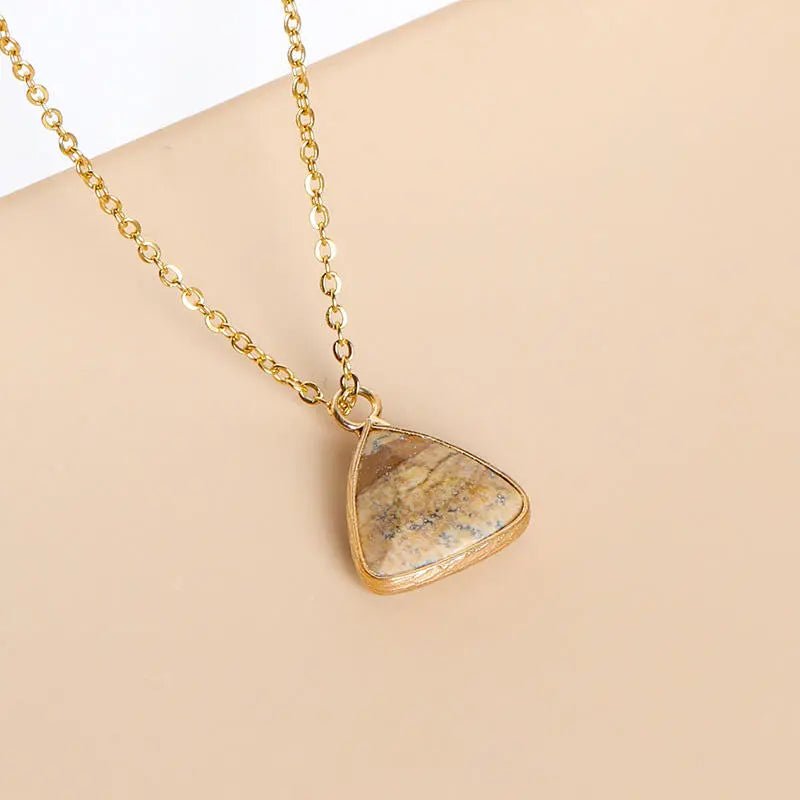 Picture Jasper Necklace for Stability Yiwu Shanmei Jane