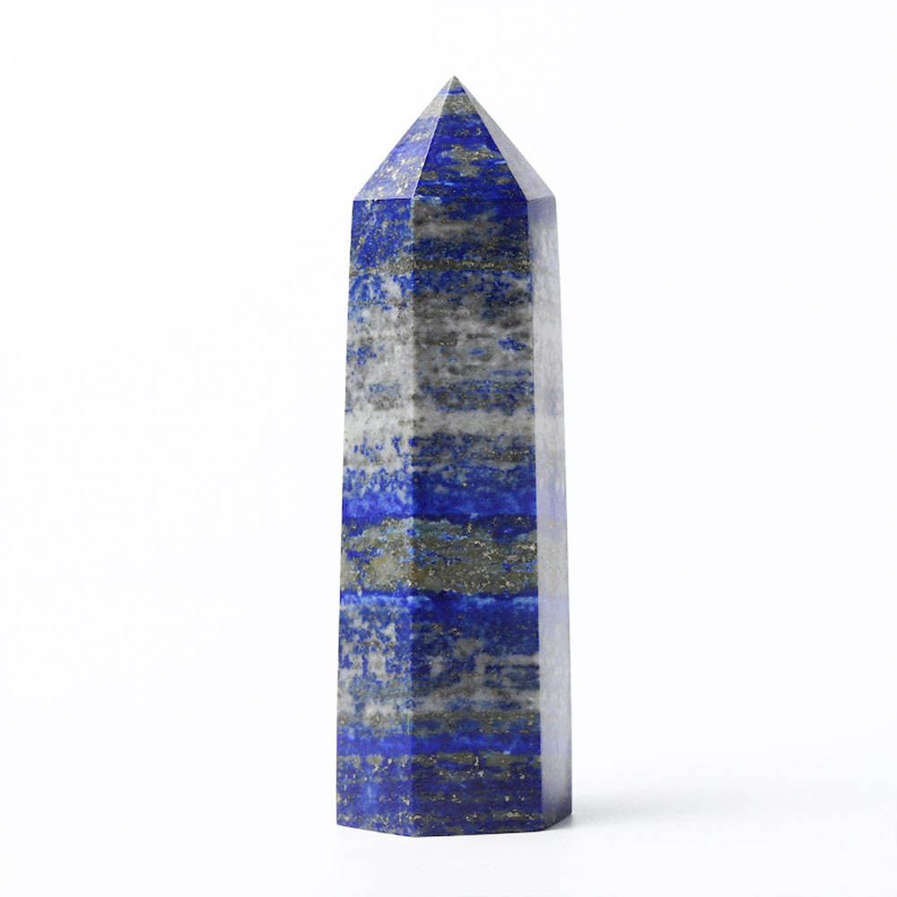 Lapis Lazuli Hexagon Point Pencil for Wisdom & Communication