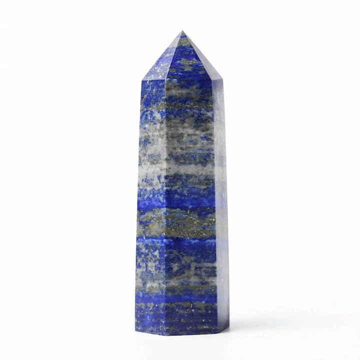 Lapis Lazuli Hexagon Point Pencil for Wisdom & Communication Yiwu Shanmei Jane