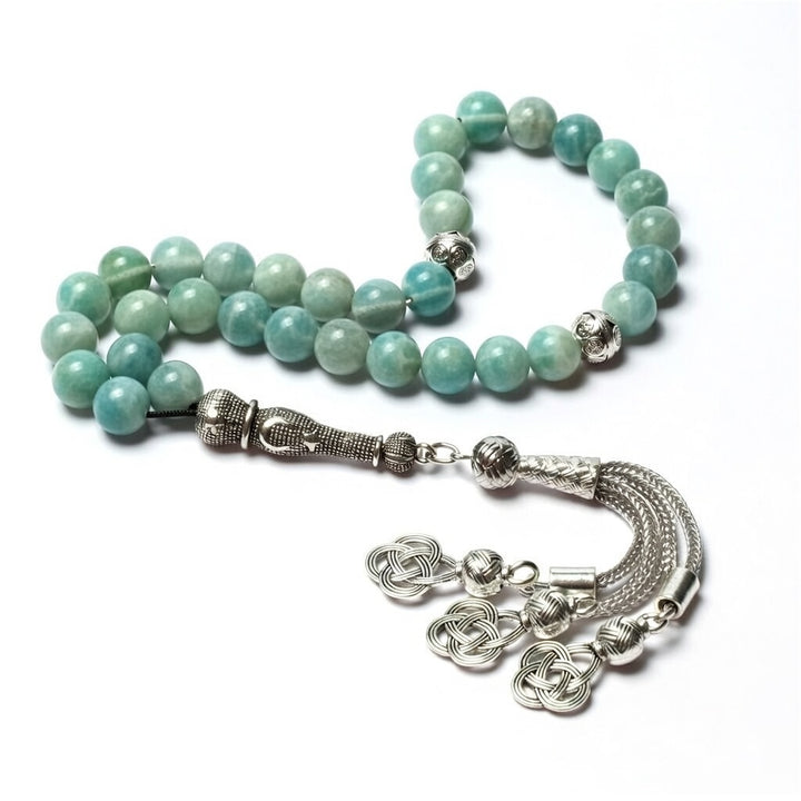 Amazonite Tasbih - Raw Spiritual UAE