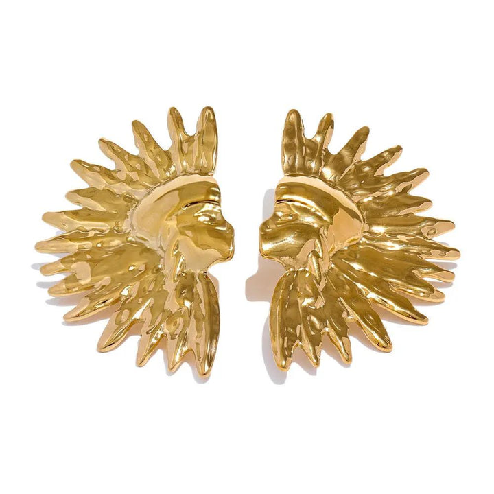 Pharaoh Egyptian Earrings  by Raw Spiritual