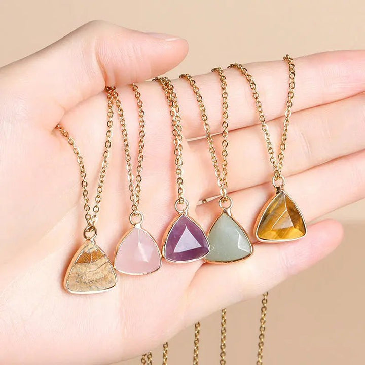 Tiger Eye Pendant Necklace for Courage & Protection Yiwu Shanmei Jane