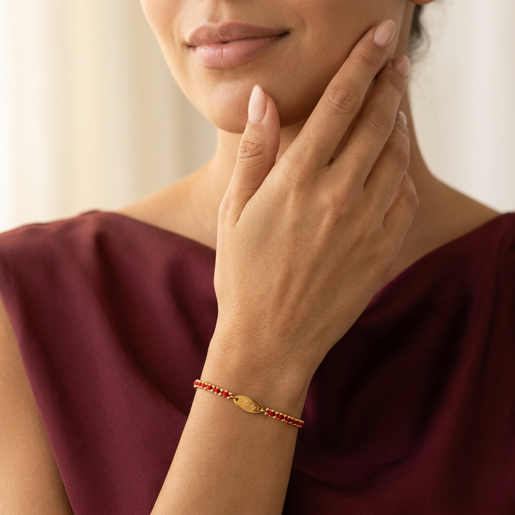 Irza Sacred Red Thread Bracelet for Luck - Lifestyle Female