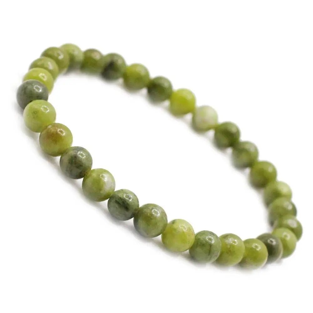 Green Canada Jade Bracelet for Luck & Balance Yiwu Shanmei Jane