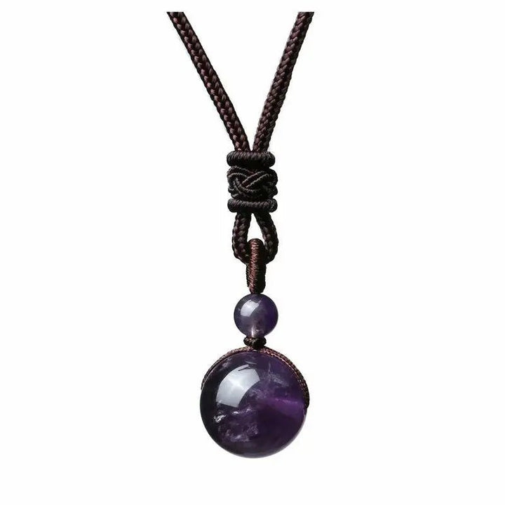 Amethyst Pendant Necklace for Healing Yiwu Shanmei Jane