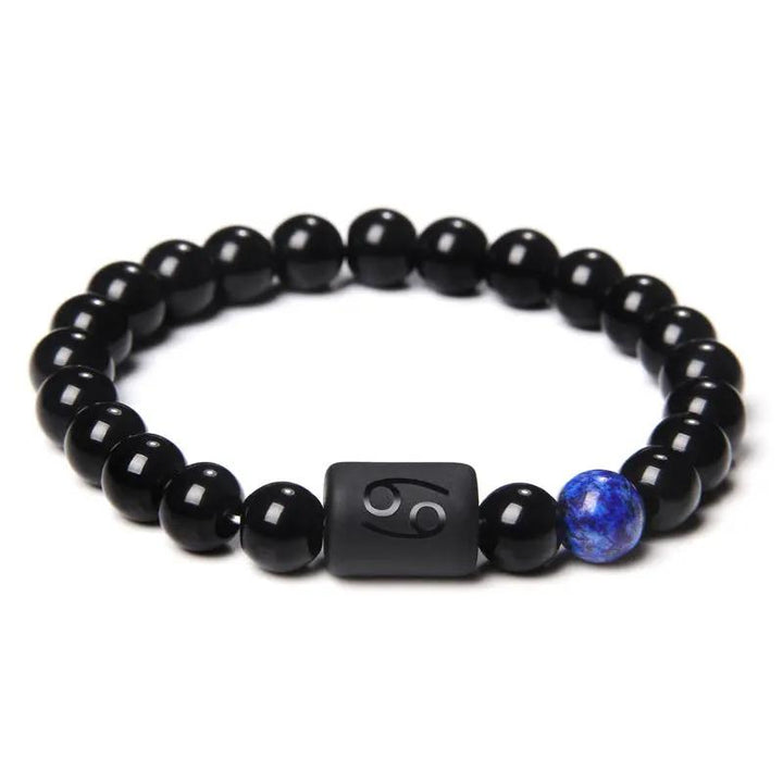 Zodiac Bracelet in Black Onyx  by Raw Spiritual