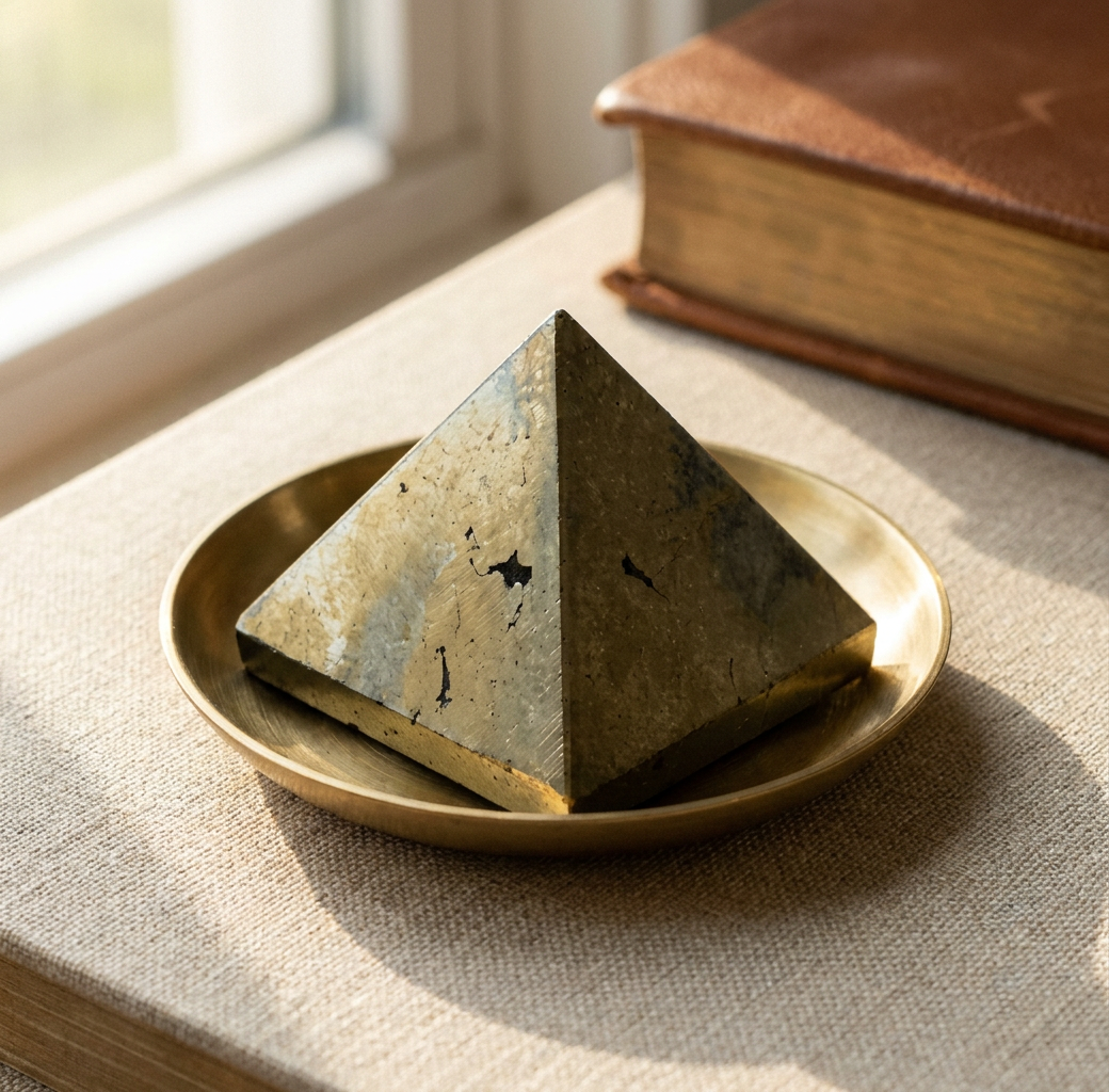 Pyrite Pyramid tor Wealth & Prosperity - Lifestyle