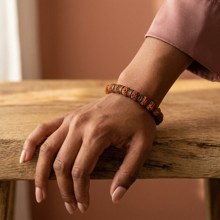 Rudraksh bracelet 2 for success, memory & intellect - Lifestyle Female