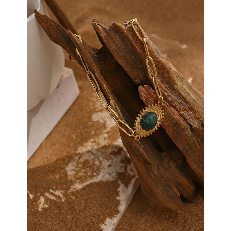 African Turquoise Bracelet for Healing & Growth Yiwu Jinyou VIMI