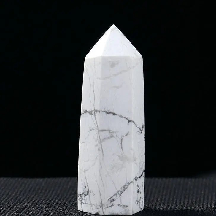 Howlite Hexagon Point Pencil for Memory & Knowlege Yiwu Shanmei Jane