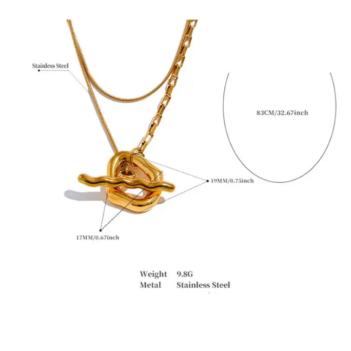 Maisie Layered Necklace Yiwu Jinyou VIMI