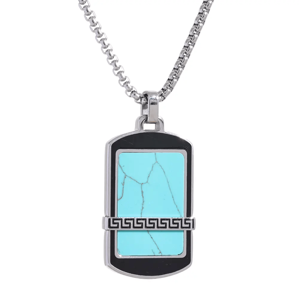 Turquoise Pendant Necklace for Healing & Spiritual Growth Yiwu Jinyou VIMI