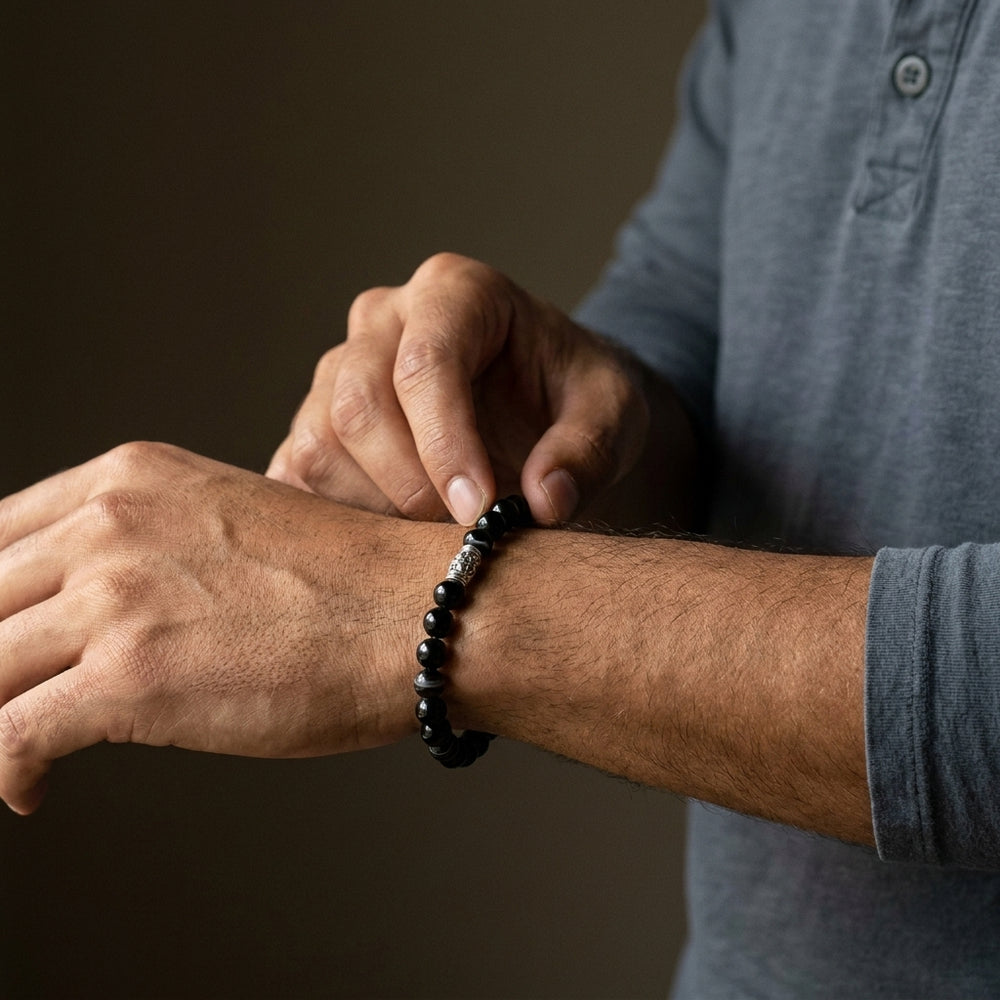 Black Tourmaline for Protection - Lifestyle Male