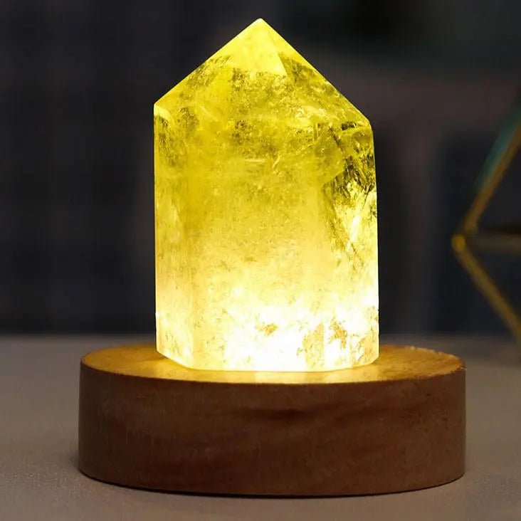 Citrine Lamp for Abundance Yiwu Shanmei Jane