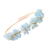 Aquamarine bangle for Courage & Communication Yiwu Shanmei Jane