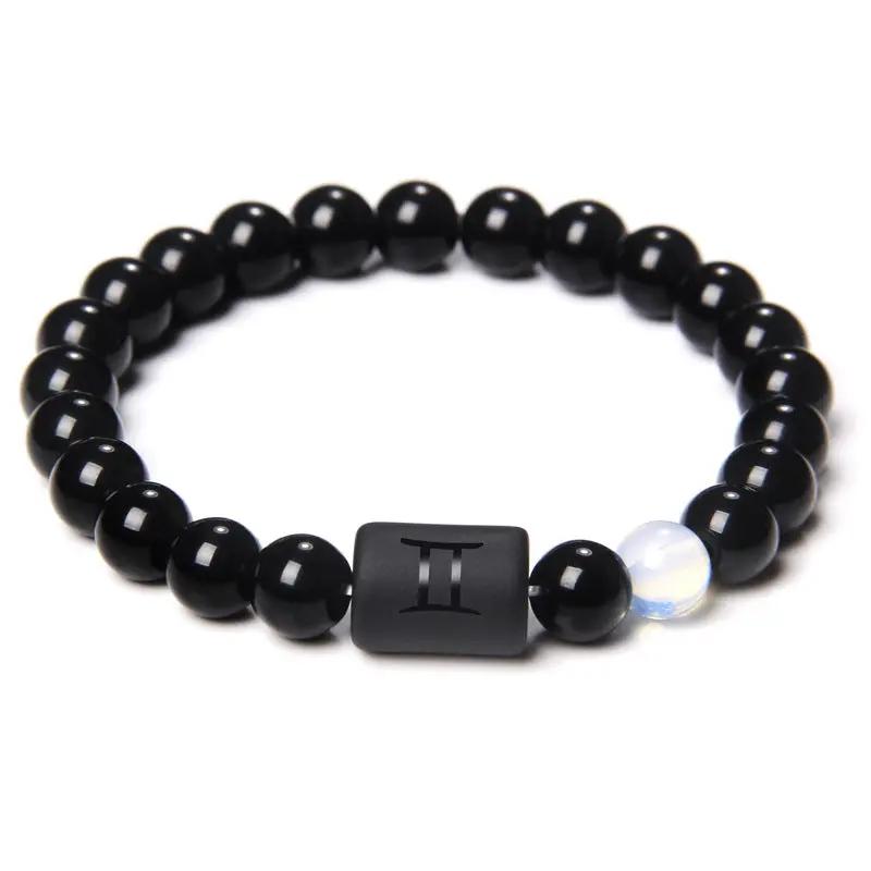 Zodiac Bracelet in Black Onyx  by Raw Spiritual