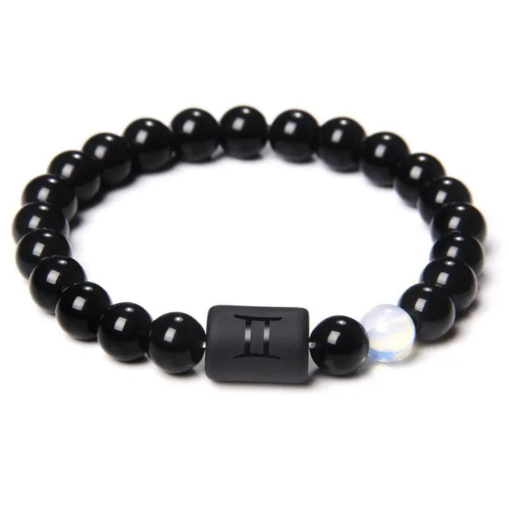 Zodiac Bracelet in Black Onyx  by Raw Spiritual