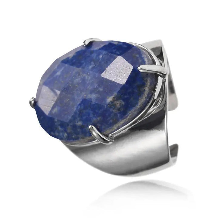 Lapis Lazuli Ring for Wisdom Yiwu Shanmei Jane