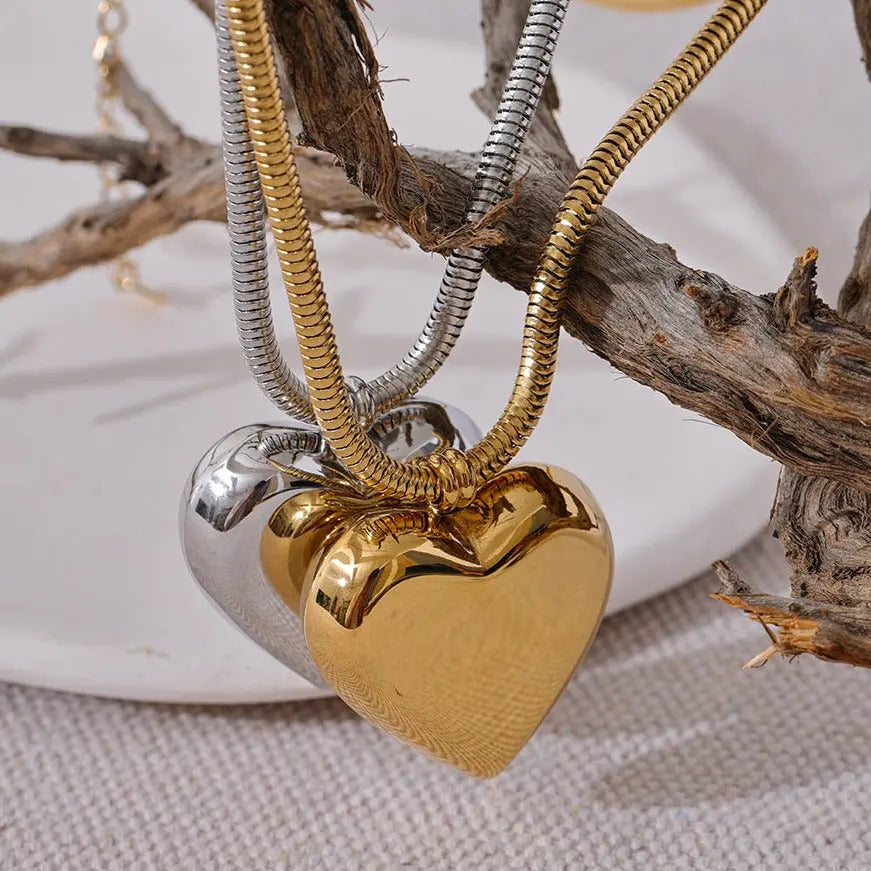 Ria Heart Pendant Necklace Yiwu Jinyou VIMI