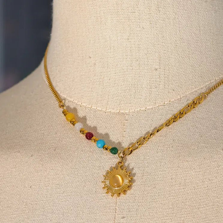 Cat's Eye Necklace for Abundance, Prosperity & Clarity Yiwu Jinyou VIMI