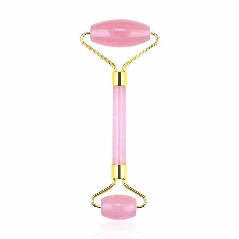 Rose Quartz Gua Sha Face Massager Roller Yiwu Shanmei Jane