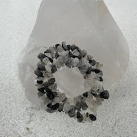Rutilated Quartz Chip Bracelet for Spiritual Growth & Protection Yiwu Shanmei Jane