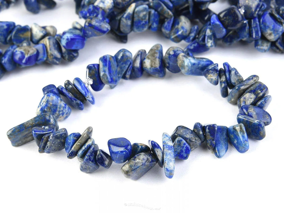 Lapis Lazuli Chip Bracelet for Wisdom & Communication Yiwu Shanmei Jane