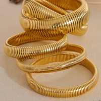 Zena Strechable Bangle  by Raw Spiritual