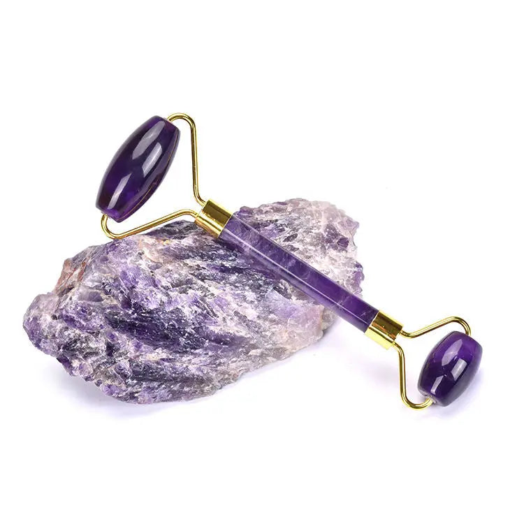 Amethyst Gua Sha Face Massager Roller Yiwu Shanmei Jane