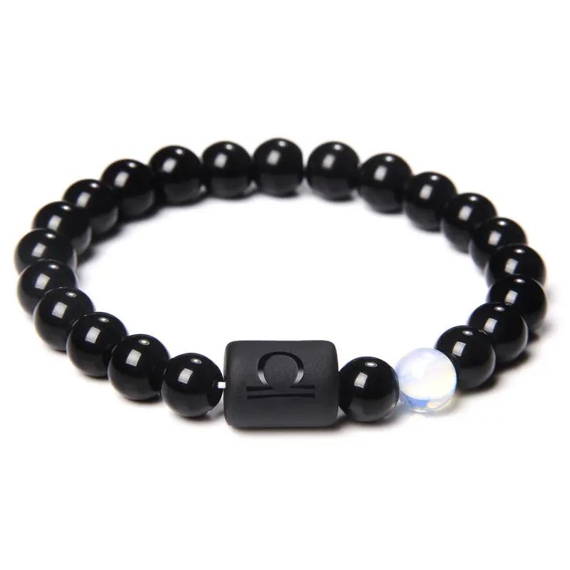Zodiac Bracelet in Black Onyx  by Raw Spiritual