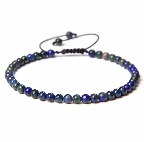Lapis Lazuli Thread Bracelet for Wisdom  by Raw Spiritual