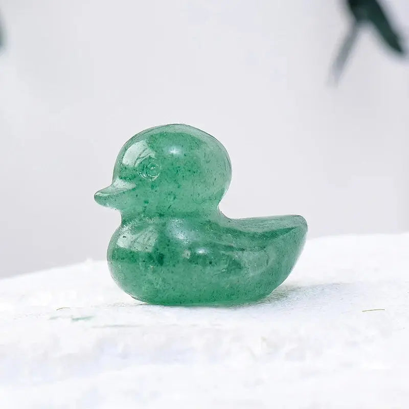 Aventurine Duck for Abundance  by Raw Spiritual