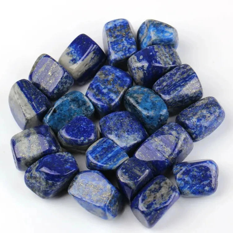 Lapis Lazuli Tumbled Stones (Set of 4)