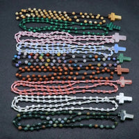 Agate (Hakik) Rosary Necklace for Growth, Prosperity, Harmony Yiwu Shanmei Jane