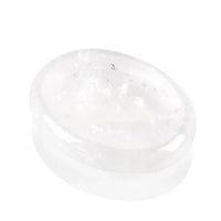 Clear Quartz (Sphatik) Worry Palm Stone - Manifestation & Clarity Yiwu Shanmei Jane