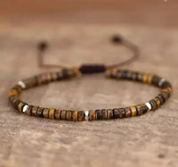 Tiger Eye Braided Bracelet for Protection Yiwu Shanmei Jane