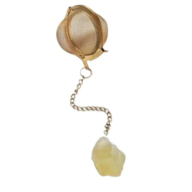 Citrine Stainless Steel Tea Infuser / Strainer Yiwu Shanmei Jane